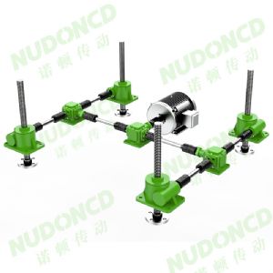 蜗轮丝杆升降机 多台同步升降平台 电动手摇螺旋升降器