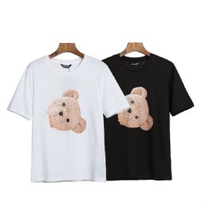 Palm棕榈天使断头熊卡通男女T恤Angels 宽松短袖情侣短袖