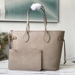 LvNeverfull中号手袋皮革系列新款购物包