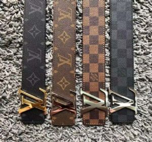 特级Lv腰带男士皮带原厂皮革全钢五金对版专柜制作