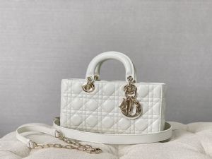 广州工厂批发Lady D-joy手袋 羊皮藤格纹M0540货源