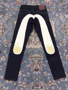 中山JC福神EVISU*高端顶板货源牛仔外套大M牛仔裤批发工厂