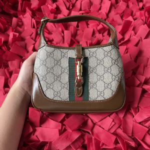 南京高档G家包包批发,1961迷你棕色手袋复古老花单肩手提包