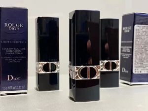 得物爆款小金条细管红管红子弹头萝卜丁口红蔚蓝香水