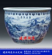 一米陶瓷大缸定制 景德镇陶瓷大缸厂家