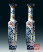 3米陶瓷大花瓶 门口开业摆件 河北批发落地大花瓶