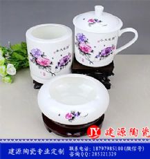 景德镇厂家批发杯子 价格实惠 可加图片定制陶瓷茶杯