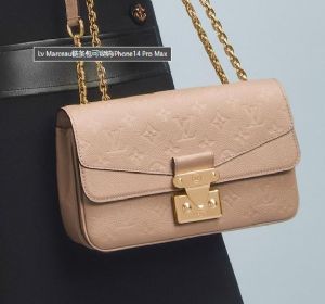 Lv Marceau链条包高品质复制，柔软皮革精致传统包型