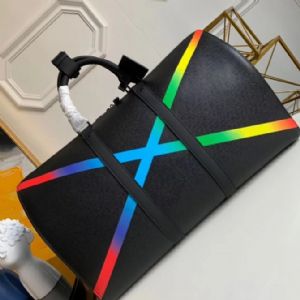 Lv Keepall旅行袋出行好伴侣，网红博主推荐