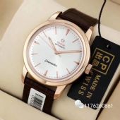 高fang一比.一精fang工厂欧.米.茄海马系列自动机械男表