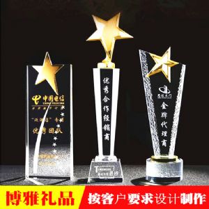 定制奖杯 奖杯奖牌定制 水晶奖杯定制厂家