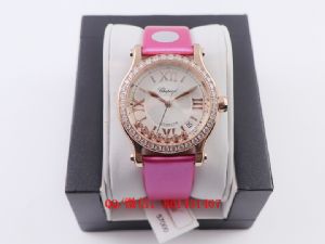 V6精高fang坊,一 比.一工厂萧邦快乐钻系列自动机械女表