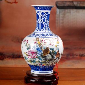 家居办公室装饰礼品陶瓷花瓶小摆件批发定做