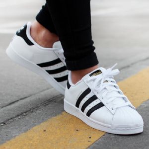 adidas Superstar 金标贝壳头休闲板鞋C77124
