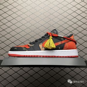 Nike耐克AJ1乔丹一代中国新年黑红金 DD2233-001