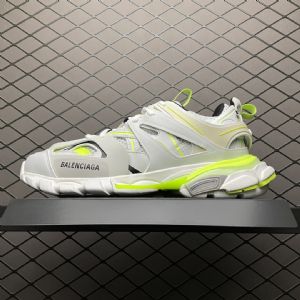 巴黎三代世家复古休闲跑鞋 透明鞋底低帮运动复古野跑姥爹百搭慢跑鞋