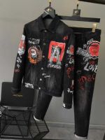 广州名牌高档厂家服装货源 高档男装批发