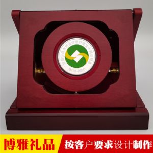 纯银纪念币 银行开业纪念品 彩色银币制作 纪念币制作厂家